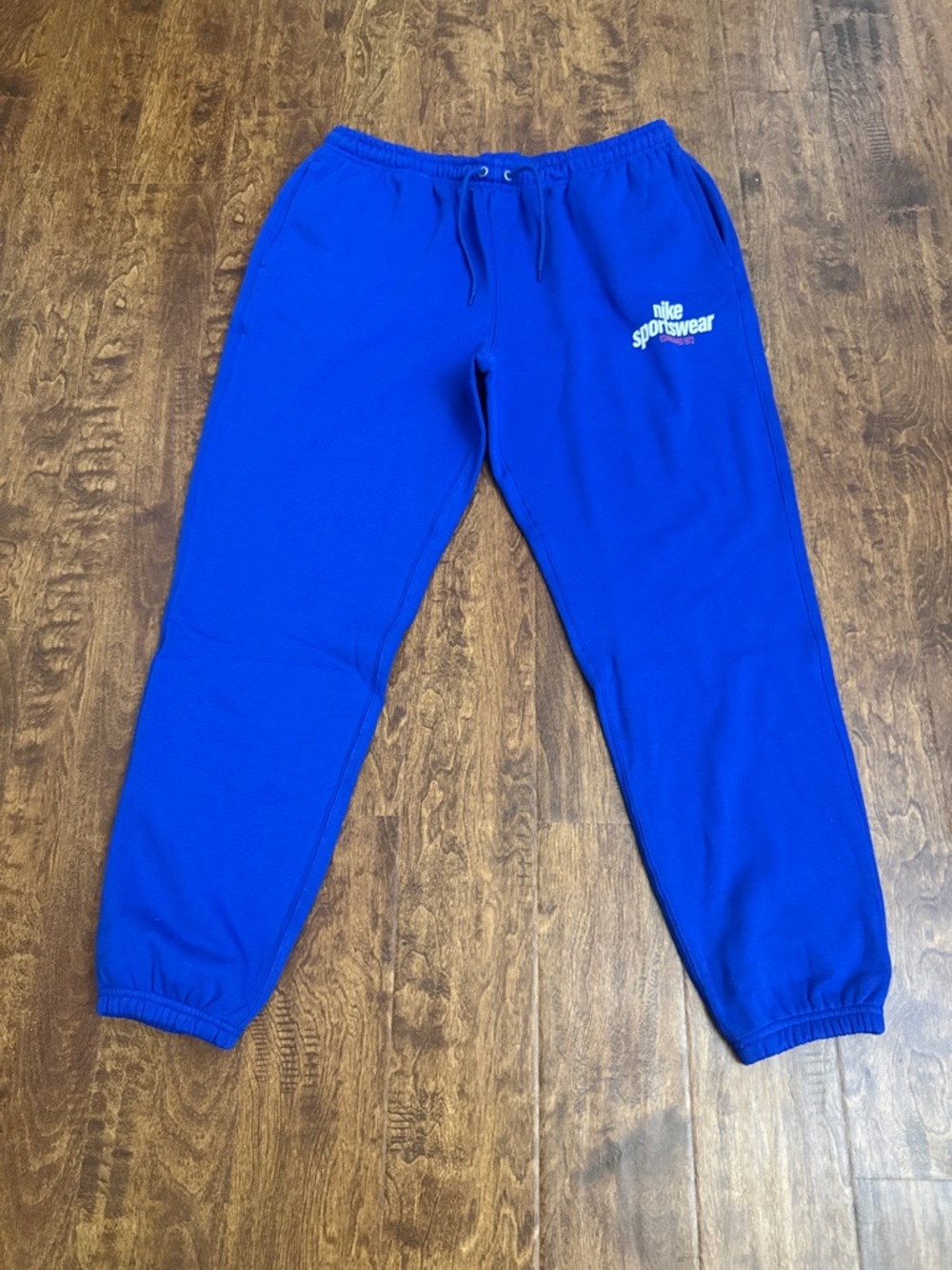 Nike Men’s Blue Sportswear Jogger Pants Size L